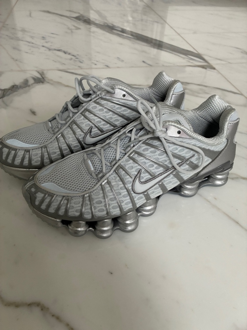 NWT Nike Silver Shox Running Sneakers